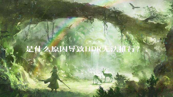 是什么原因导致HDR无法推行？